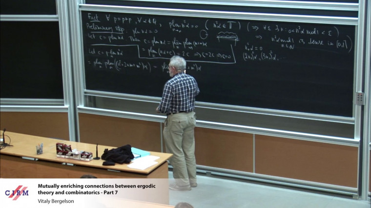 Mutually enriching connections between ergodic theory and combinatorics - part 7