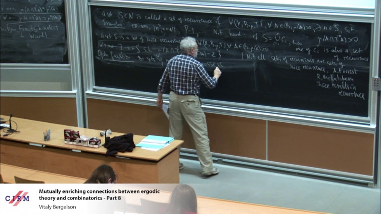 Mutually enriching connections between ergodic theory and combinatorics - part 8