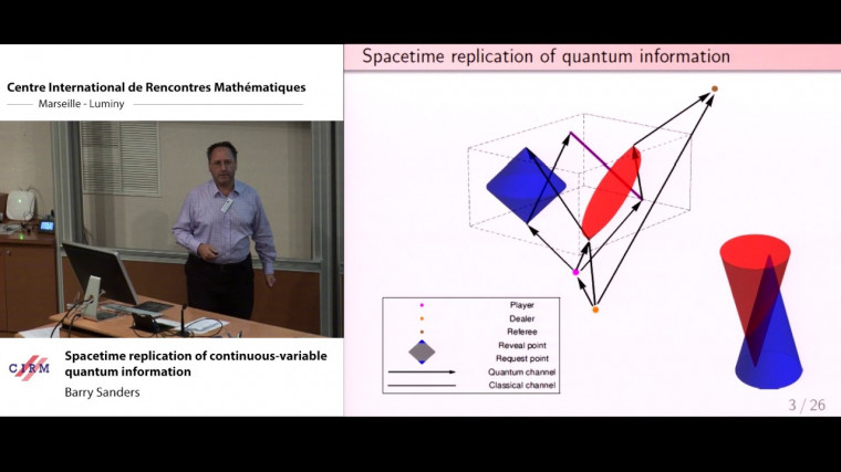 Spacetime replication of continuous-variable quantum information