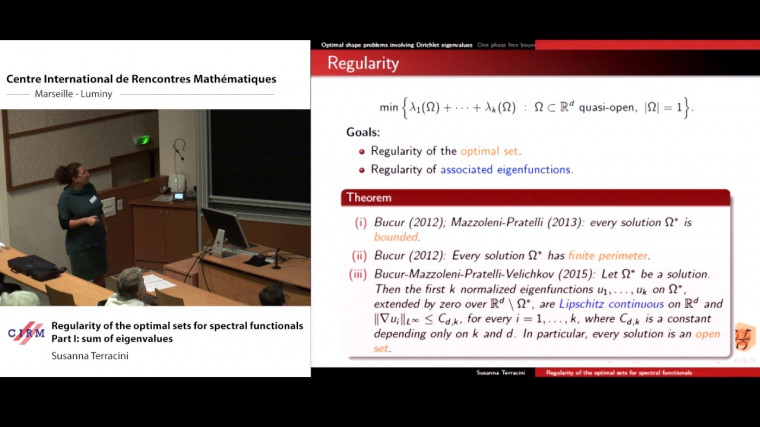 Regularity of the optimal sets for spectral functionals. Part I: sum of eigenvalues