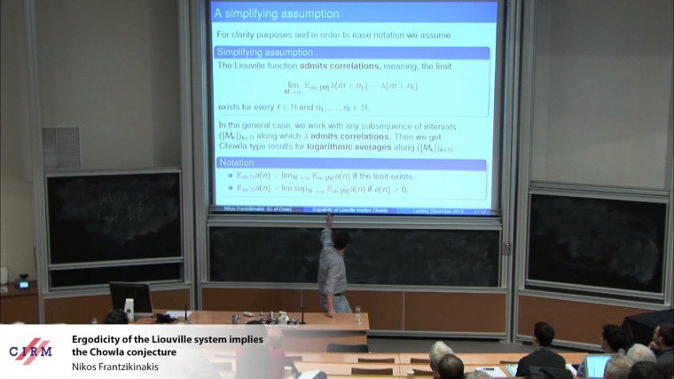 Ergodicity of the Liouville system implies the Chowla conjecture