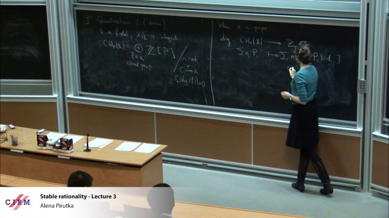 Stable rationality - Lecture 3
