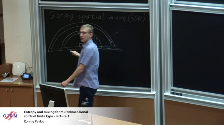 Entropy and mixing for multidimensional shifts of finite type - Lecture 3