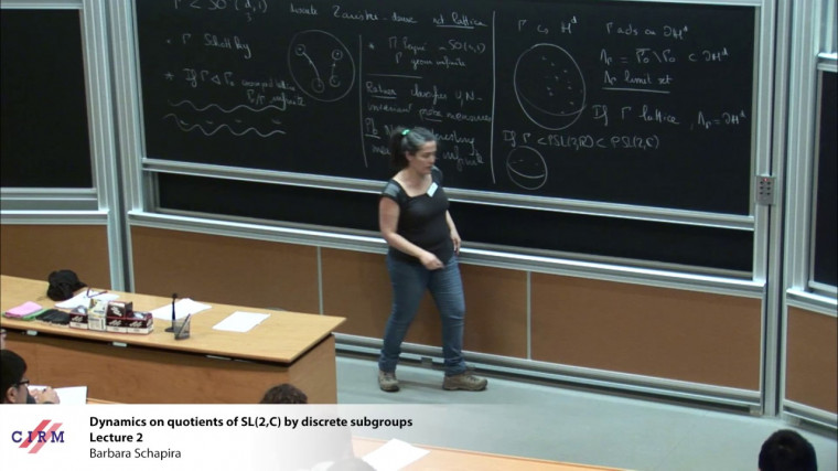 Dynamics on quotients of SL(2,C) by discrete subgroups - Lecture 2