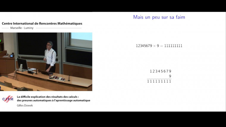 La difficile explication du résultat des calculs : des preuves automatiques à l'apprentissage automatique