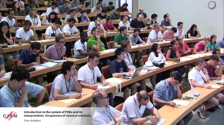 Numerical methods for mean field games - Lecture 1: Introduction to the system of PDEs and its interpretation. Uniqueness of classical solutions