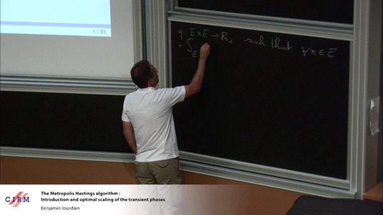 The Metropolis Hastings algorithm: introduction and optimal scaling of the transient phase