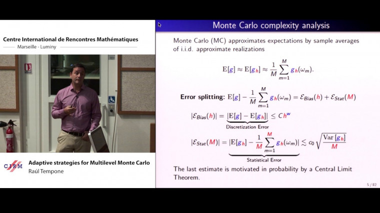 Multilevel and multi-index sampling methods with applications - Lecture 1: Adaptive strategies for Multilevel Monte Carlo