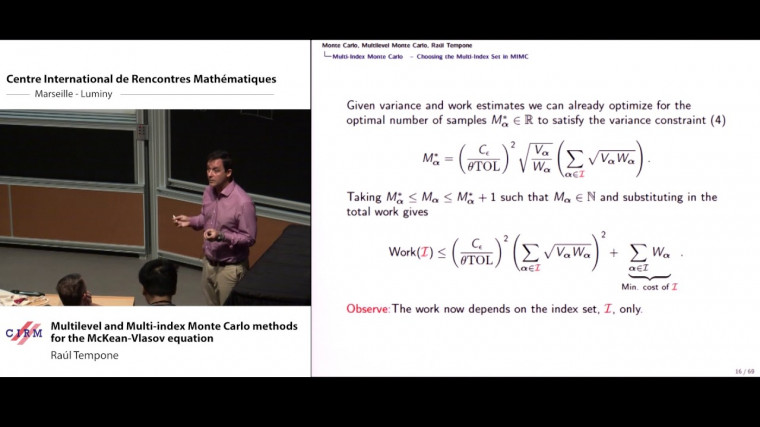 Multilevel and multi-index sampling methods with applications - Lecture 2: Multilevel and Multi-index Monte Carlo methods for the McKean-Vlasov equation