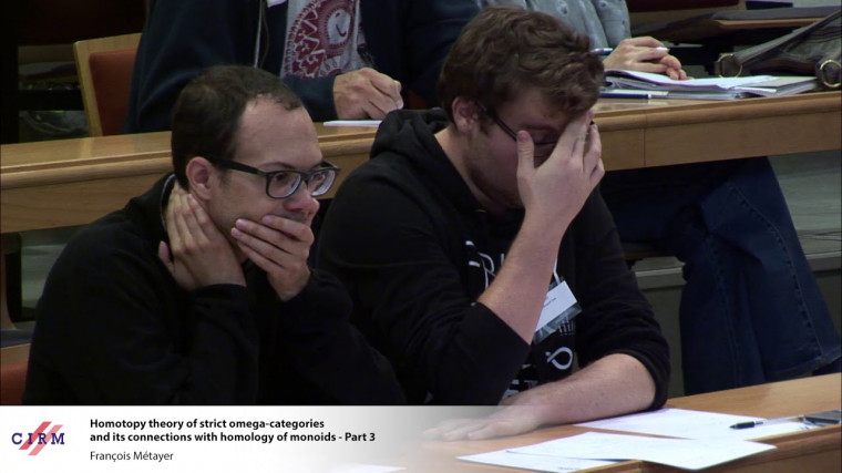 Homotopy theory of strict $\omega$-categories and its connections with homology of monoids - Lecture 3