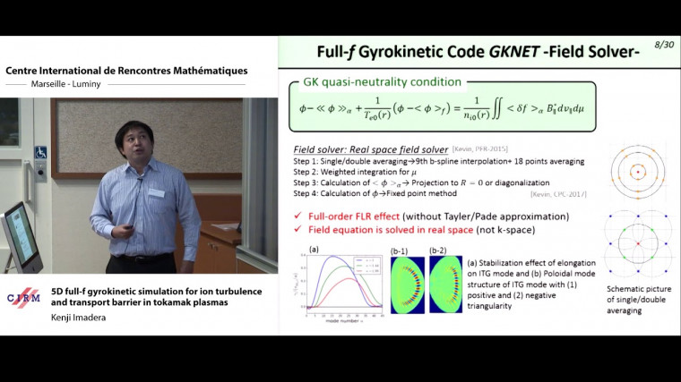 5D full-$f$ gyrokinetic simulation for ion turbulence and transport barrier in tokamak plasmas