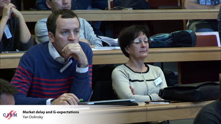 Market delay and $G$-expectations