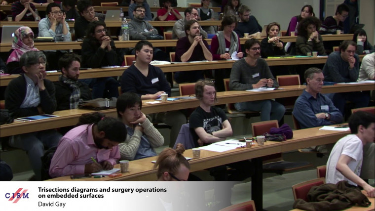 Trisections diagrams and surgery operations on embedded surfaces​