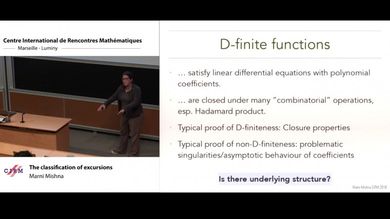 The classification of excursions