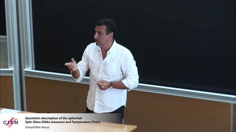 Geometric description of the spherical Spin-Glass Gibbs measures and temperature chaos