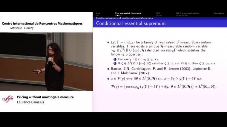 Pricing without martingale measure