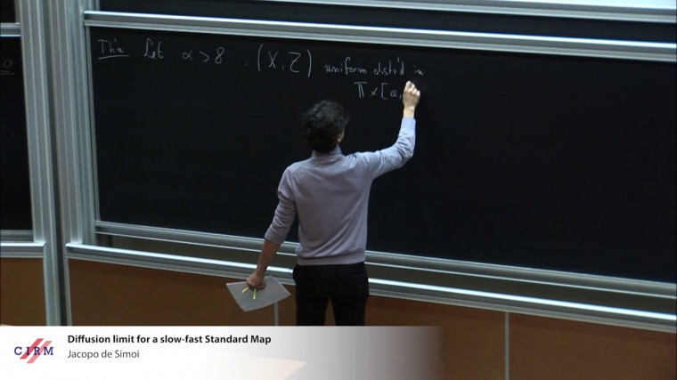 ​Diffusion limit for a slow-fast standard map