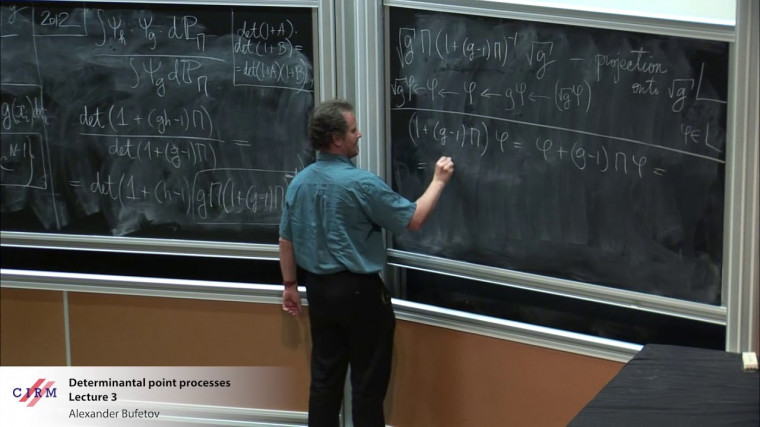 Determinantal point processes - Lecture 3