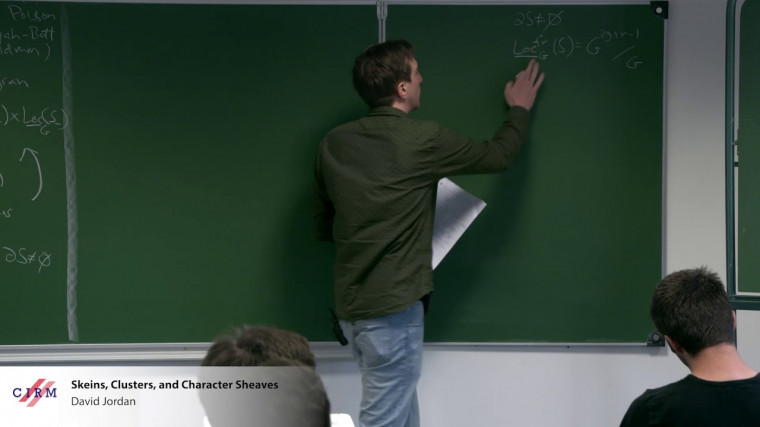 Skeins, clusters, and character sheaves