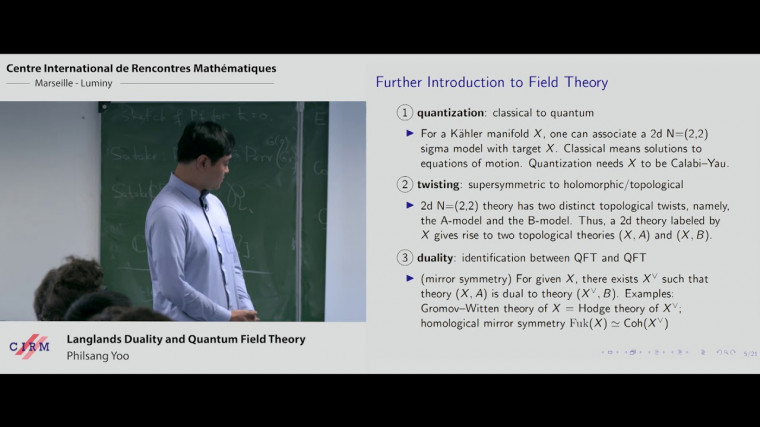 Langlands duality and quantum field theory