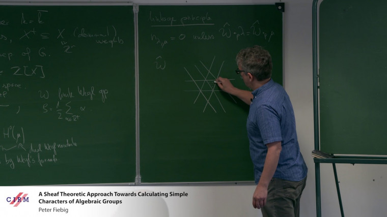 A sheaf theoretic approach towards calculating simple characters of algebraic groups