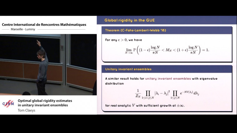 Optimal global rigidity estimates in unitary invariant ensembles