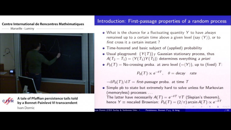 A tale of Pfaffian persistence tails told by a Bonnet-Painlevé VI transcendent