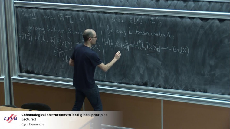 Cohomological obstructions to local-global principles - lecture 3
