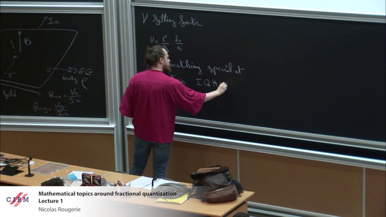 Mathematical topics around fractional quantization - lecture 1