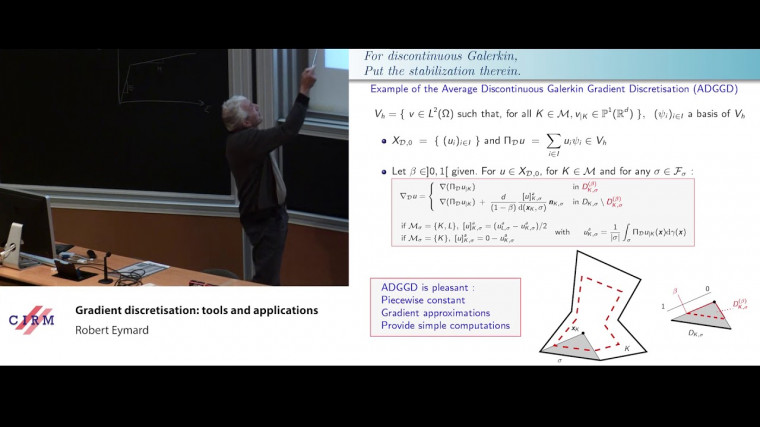 Gradient discretisations : tools and applications