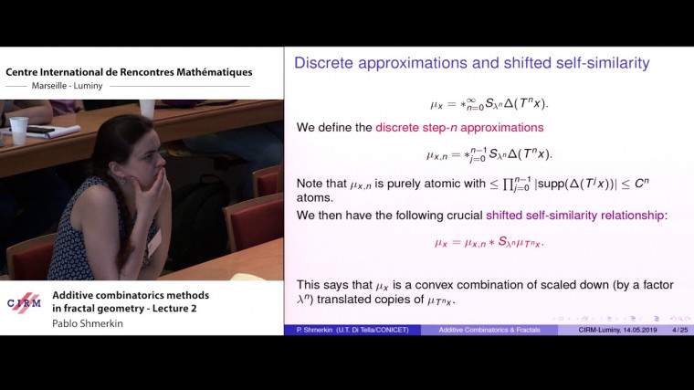 Additive combinatorics methods in fractal geometry - lecture 2