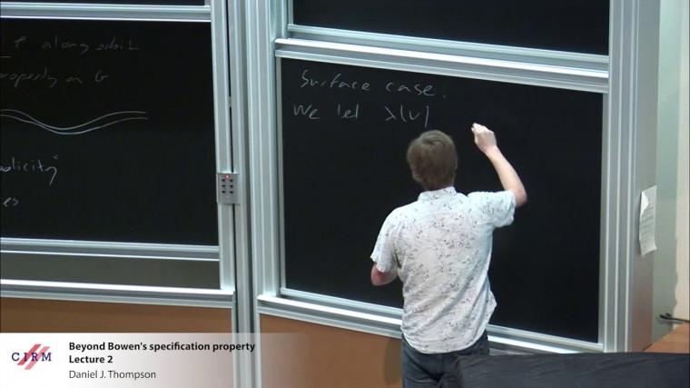 Beyond Bowen specification property - lecture 2