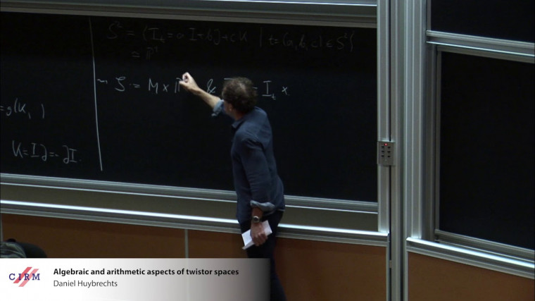 Algebraic and arithmetic aspects of twistor spaces