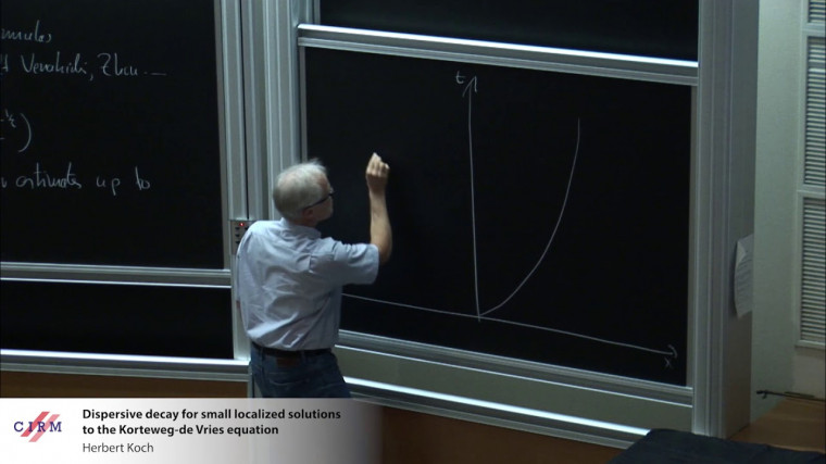 Dispersive decay for small localized solutions to the Korteweg-de Vries equation