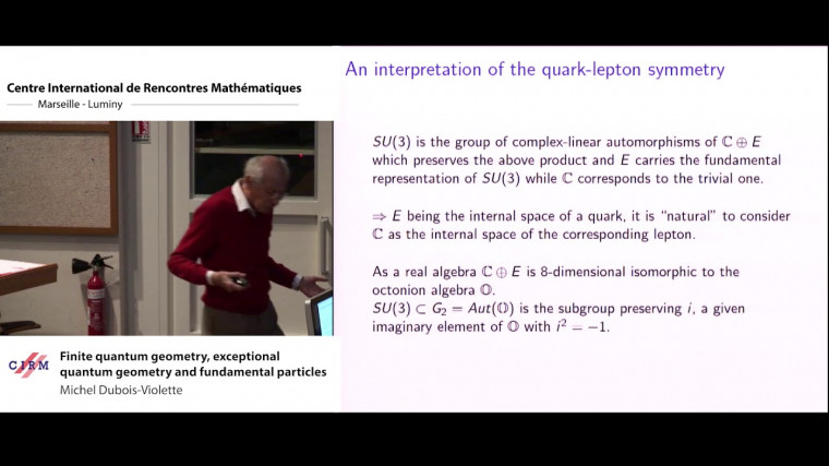 Finite quantum geometry, exceptional quantum geometry and fundamental particles