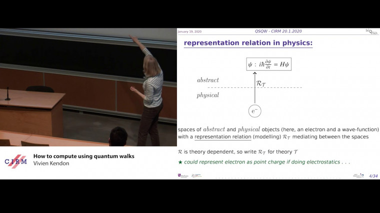 How to compute using quantum walks
