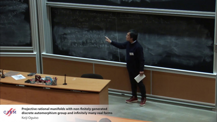 Projective rational manifolds with non-finitely generated discrete automorphism group and infinitely many real forms