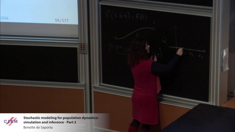 Stochastic modeling for population dynamics: simulation and inference - Part 2