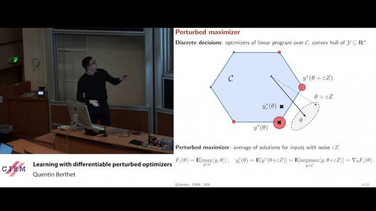 Learning with differentiable perturbed optimizers