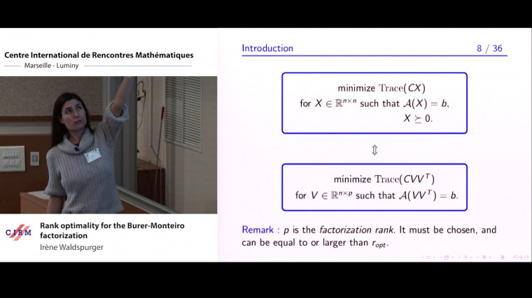 Rank optimality for the Burer-Monteiro factorization