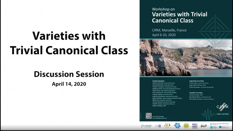 Varieties with Trivial Canonical Class: discussion session