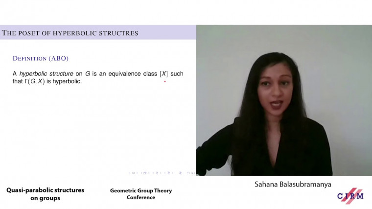 Quasi-parabolic structures on groups