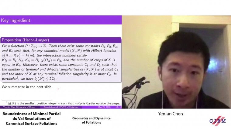 Boundedness of minimal partial du Val resolutions of canonical surface foliations