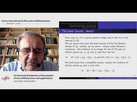 On the local distribution of the product of two shifted primes and application