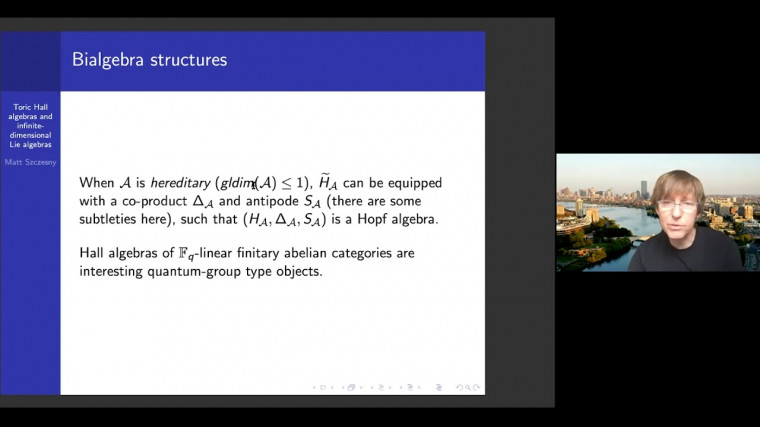 Toric Hall Algebras and infinite-dimensional Lie algebras