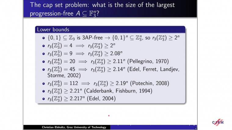 Improved cap constructions, and sets without arithmetic progressions