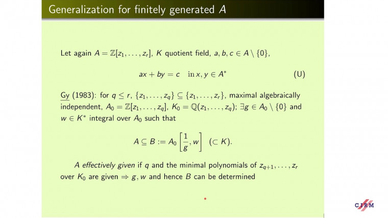 Effective finiteness results for diophantine equations over finitely generated domains