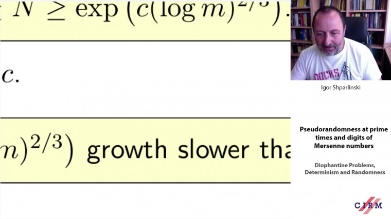 Pseudorandomness at prime times and digits of Mersenne numbers