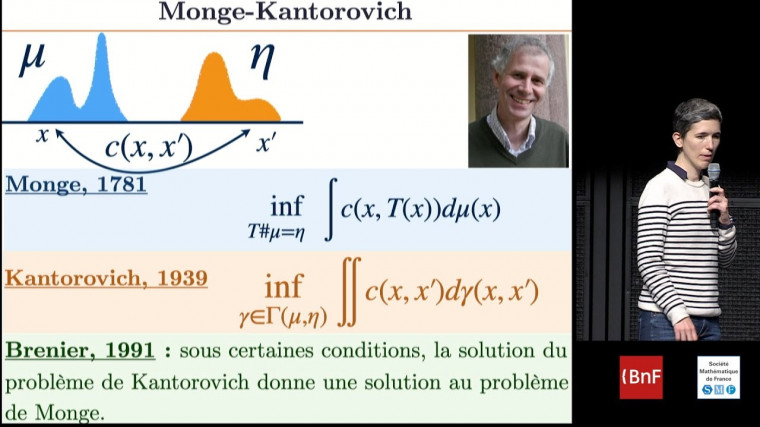 Des tas de sable aux pixels, deux siècles et demi de transport optimal depuis Monge