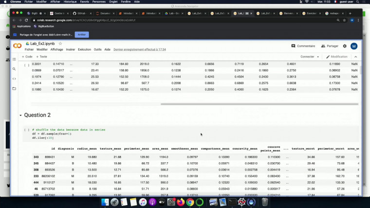 Basics in machine learning - practical session 2